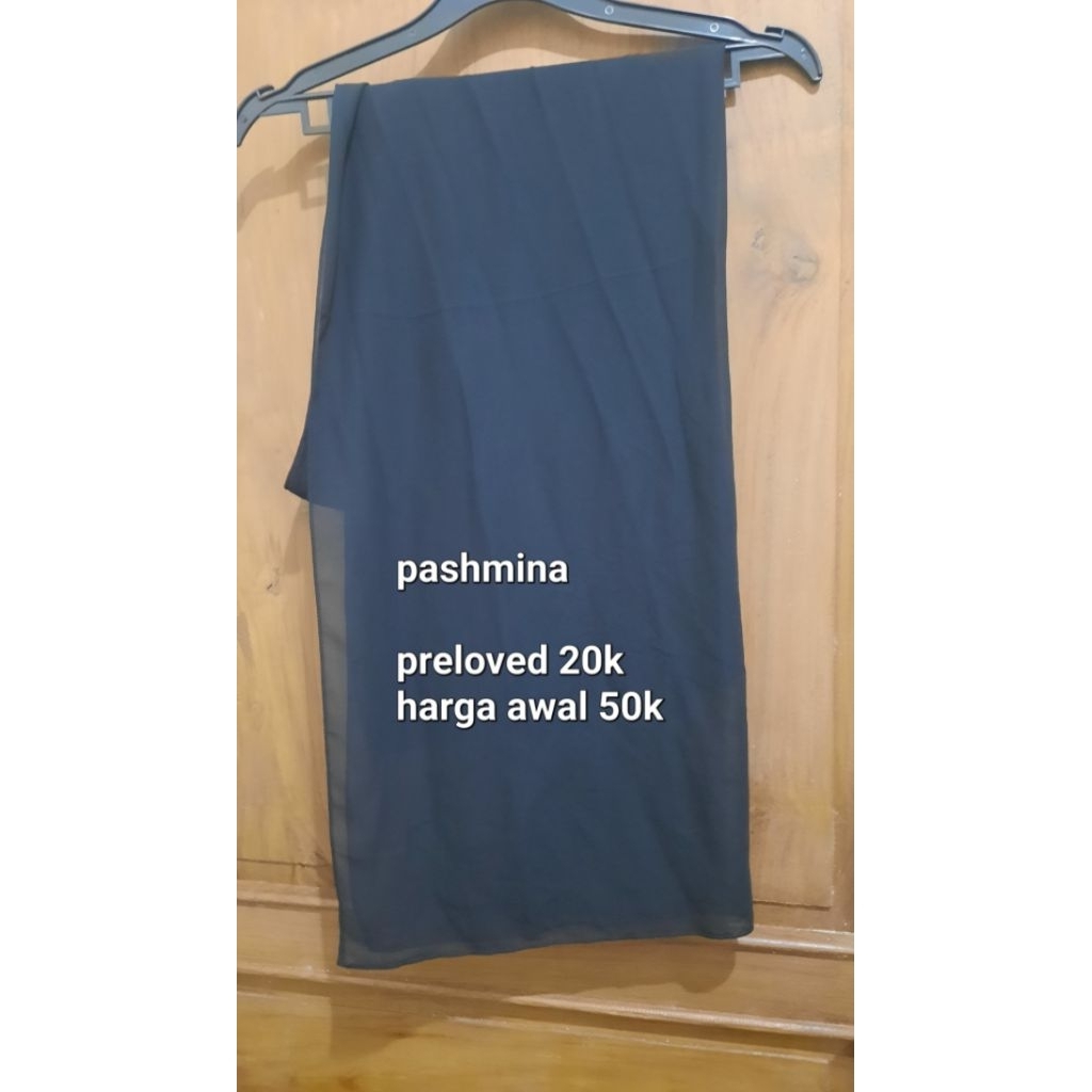 PRELOVED PASHMINA VOAL