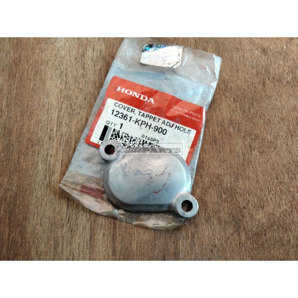 12361 KPH 900 cover tappet adj hole tutup klep cylinder head honda Kirana karisma supra x 125 ori or