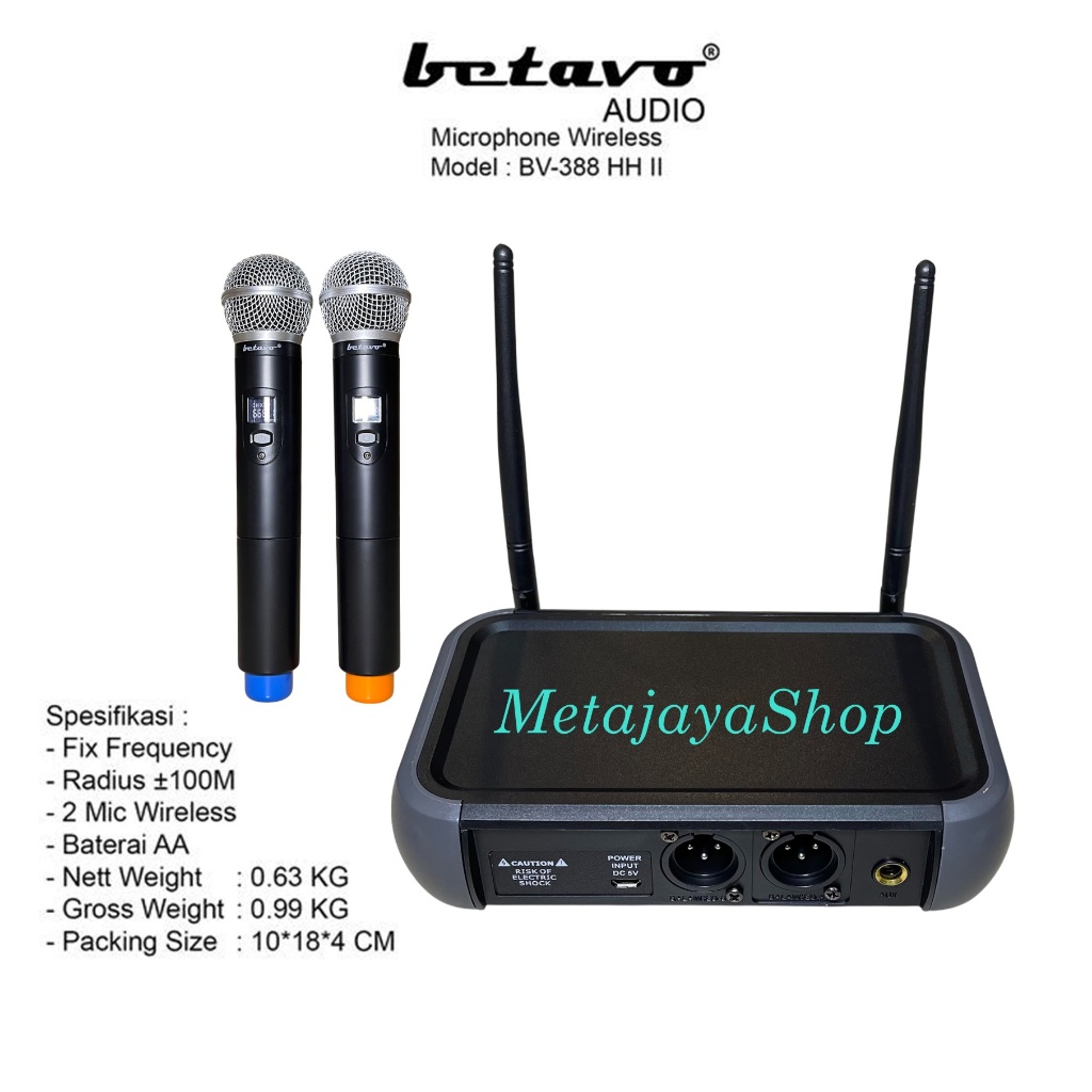 Microphone Wireless Betavo BV-388 II Mikrofon Handle