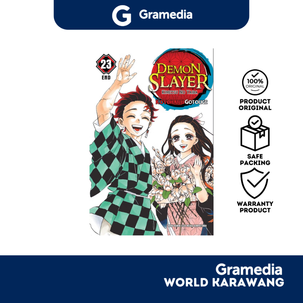 DEMON SLAYER ~ KIMETSU NO YAIBA 23 - GRAMEDIA KARAWANG