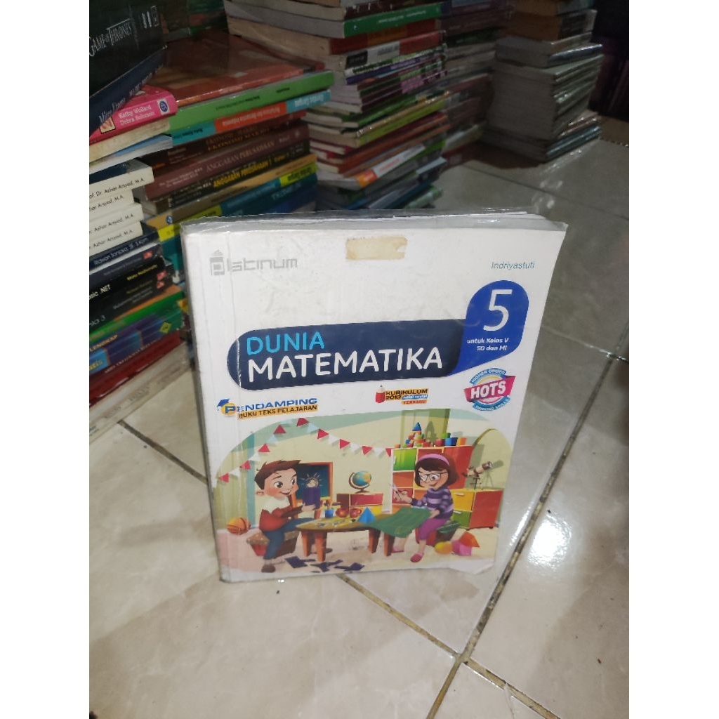 buku dunia matematika untuk SD MI kelas 5 platinum edisi hots