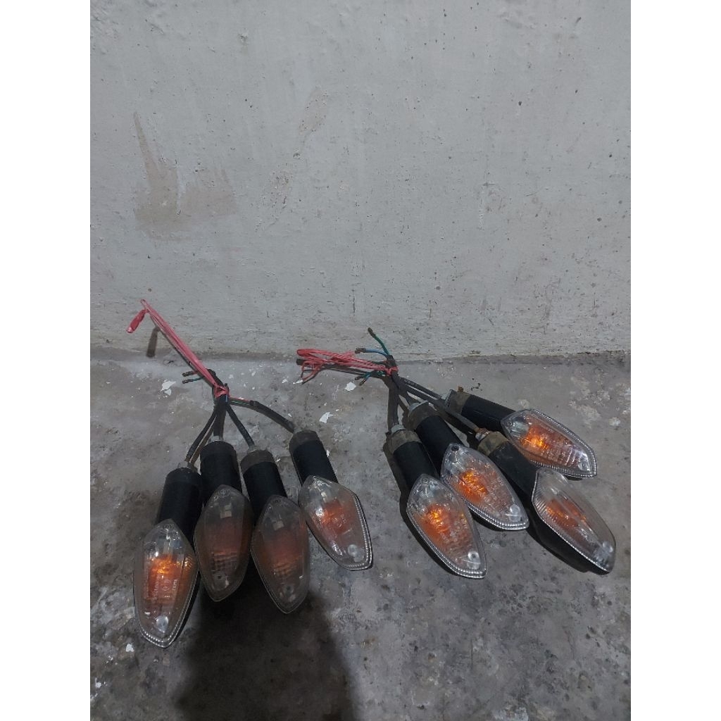 lampu mika sein lesting depan belakang set honda cbr 150 cbu thailand old original