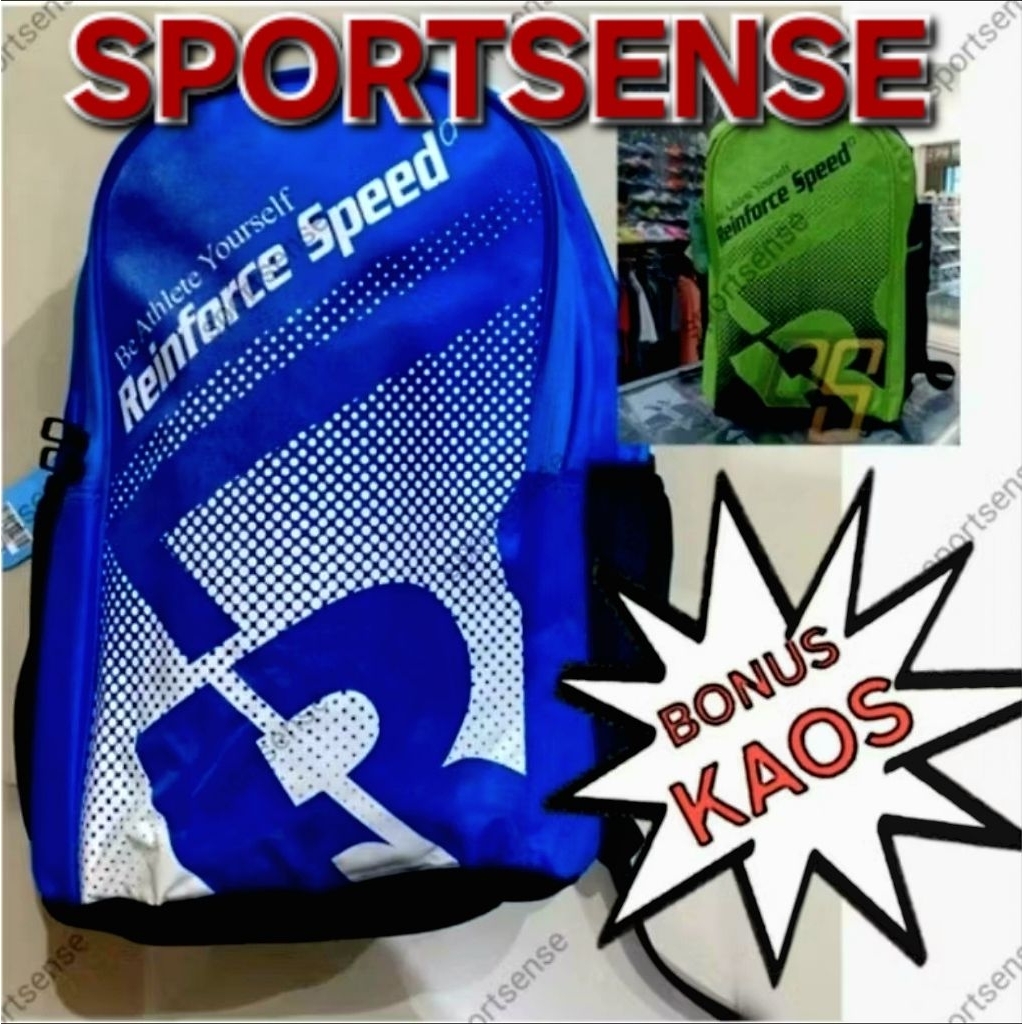 Tas Bulutangkis Badminton RS REINFORCE SPEED BACKPACK BP361 BP 343 Ransel Dukung Punggung Olahraga O