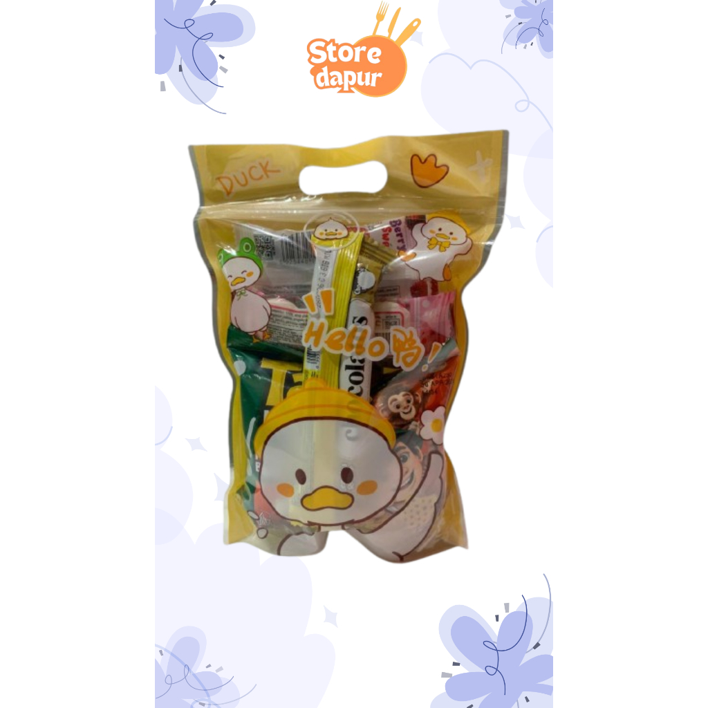 Mini Gift Snack POUCH WARNA/ Mini Gift Snack Warna/ Mini Gift Snack Murah