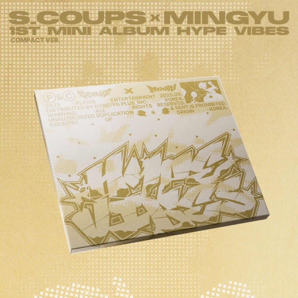 [READY] Hype Vibes: 1st Mini Album - CxM S.Coups x Mingyu Seventeen SVT (Compact Version)