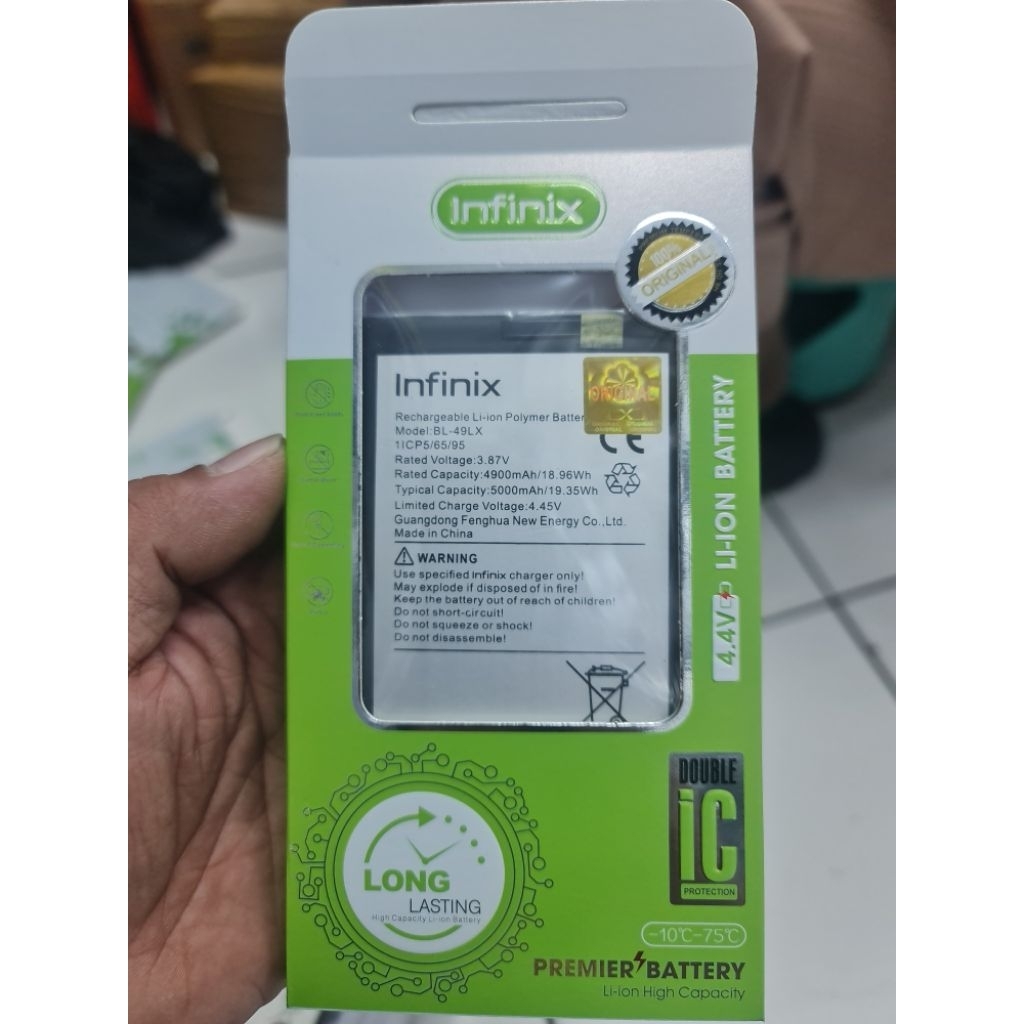 Batre Baterai Batrai Ori BL-49LX infinix Hot 20s/Hot 20i/Hot 12