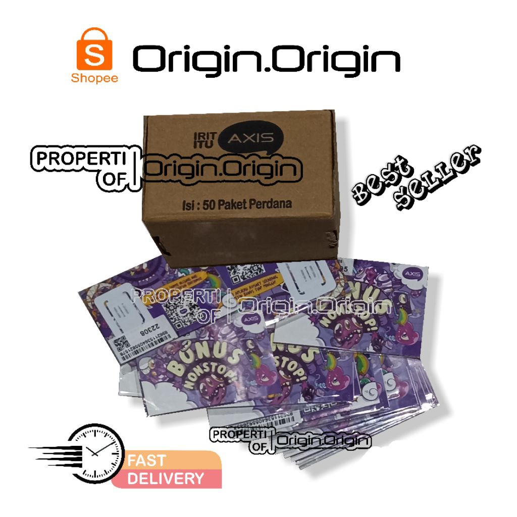 PERDANA KARTU AXIS FRESH (KUOTA 3GB)