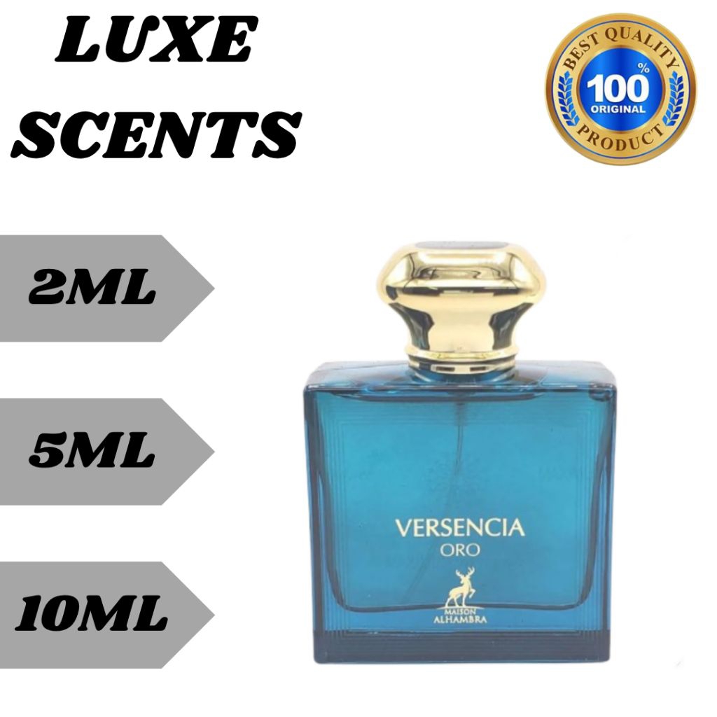 Decant lattafa versencia oro 2ml 5ml 10ml