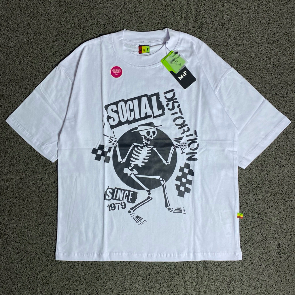 TSHIRT KAOS OVERSIZE MCF SUPPLY CO ORIGINAL Social Distortion