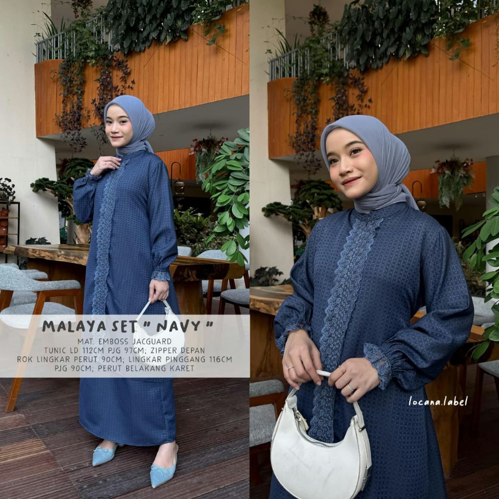 MALAYA SET ORI LOCANA LABEL