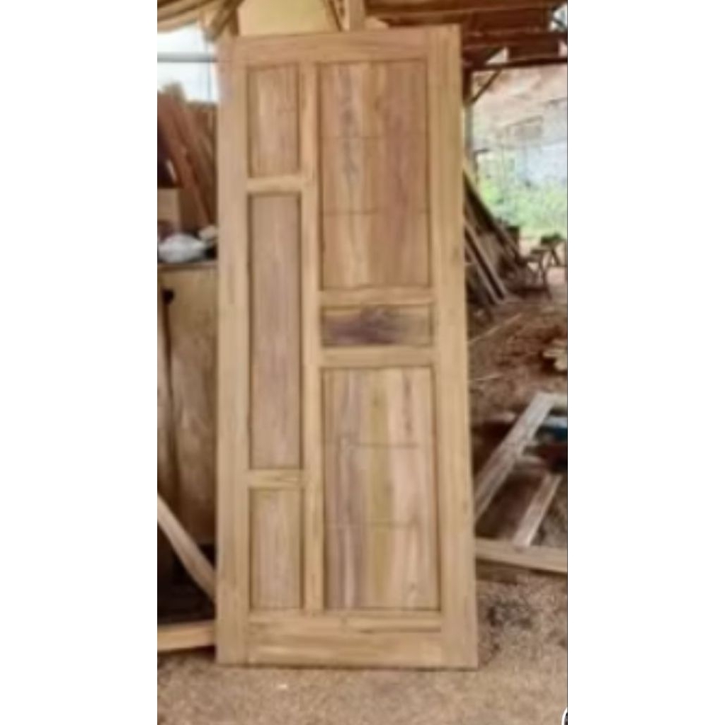 pintu 80x200 dan kusen mengikuti pintu