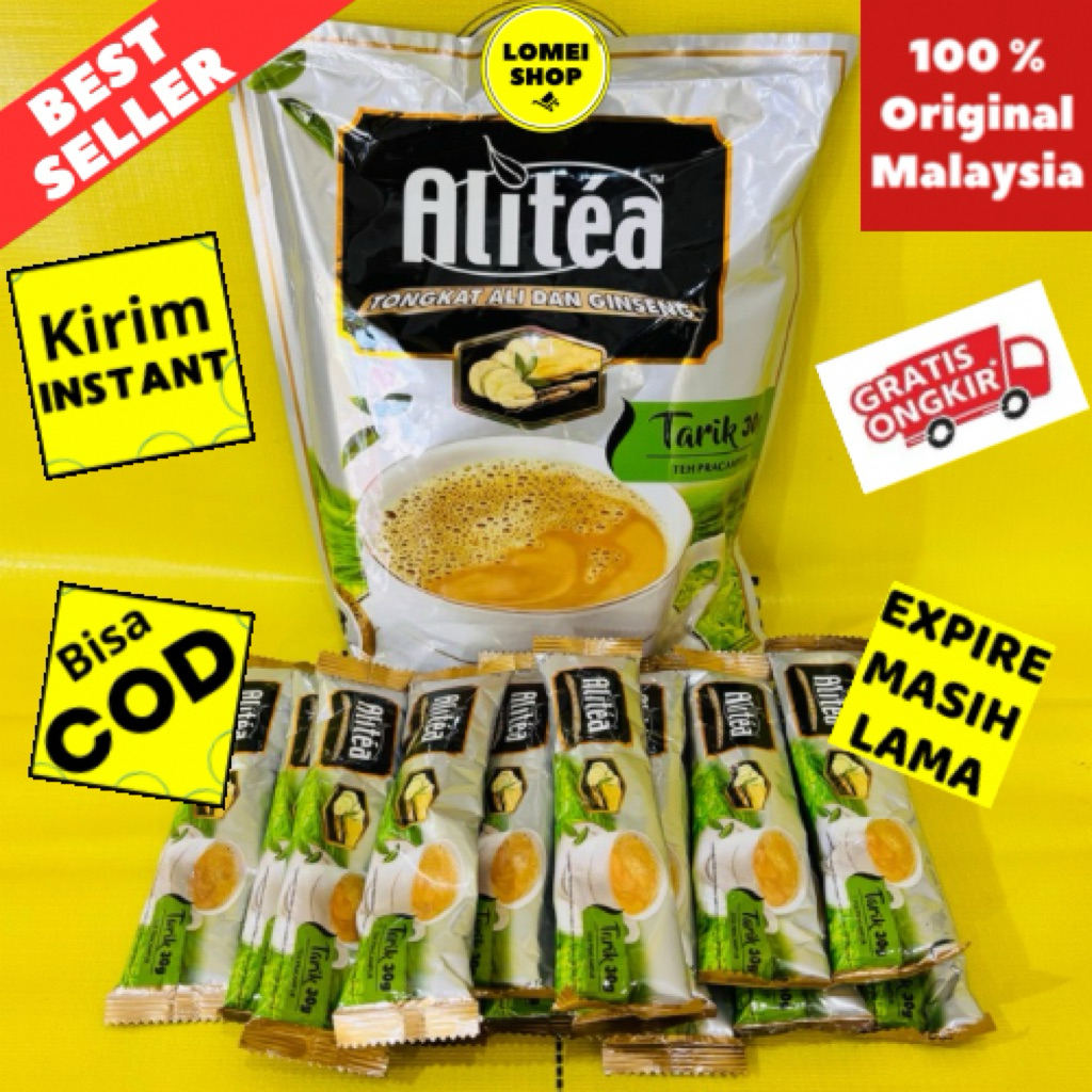 Alitea Malaysia / Tongkat Ali dan Ginseng / Teh Tarik Alitea