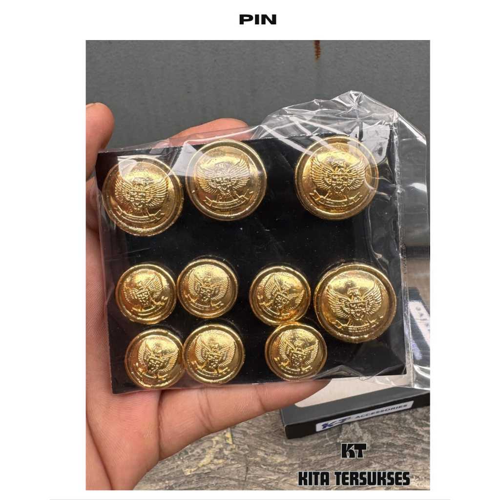 kancing PDU garuda exclusive/kancing baju logo garuda