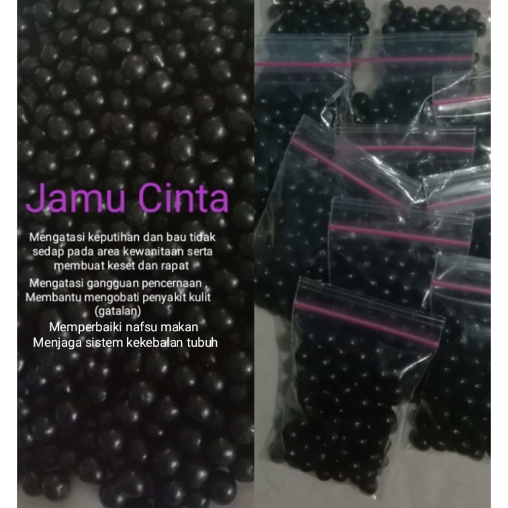 Jamu Cinta isi 100 butir