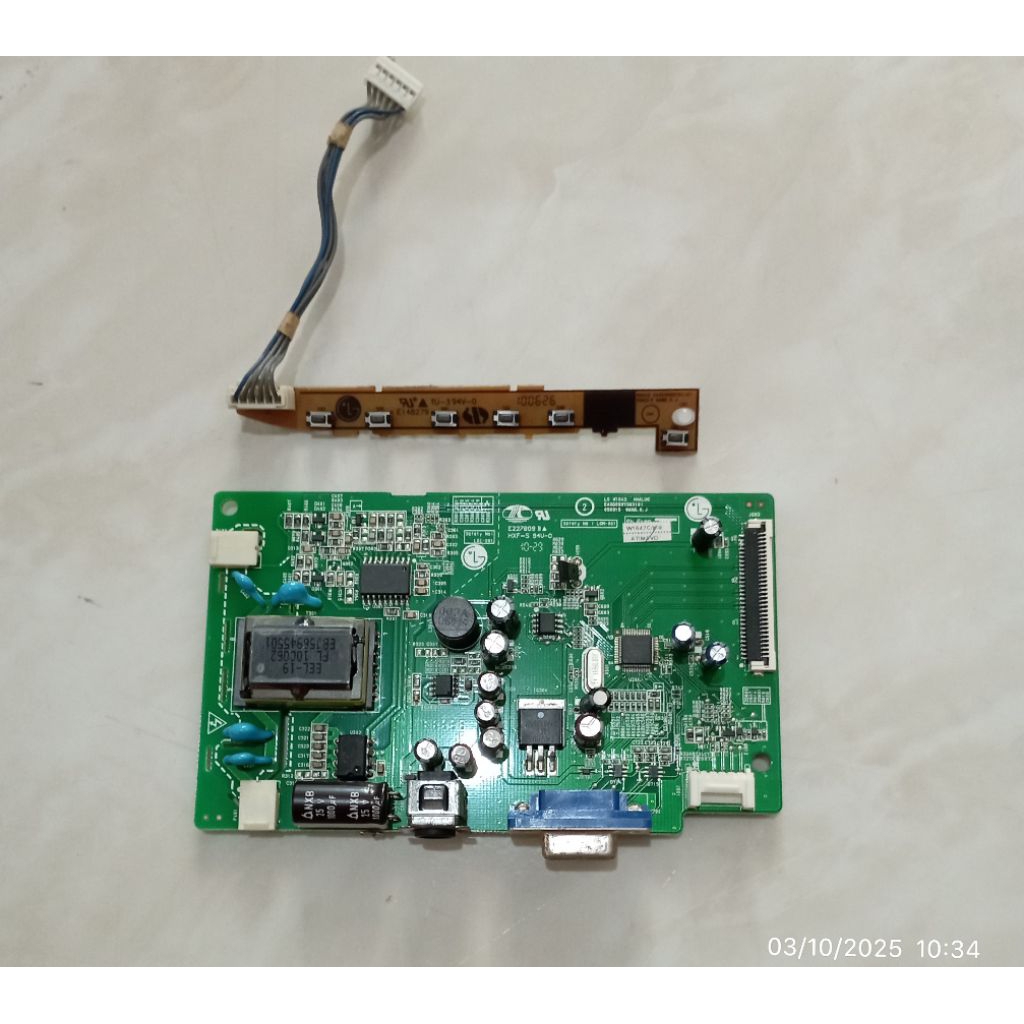 MESIN TV MONITOR LG W1643CV