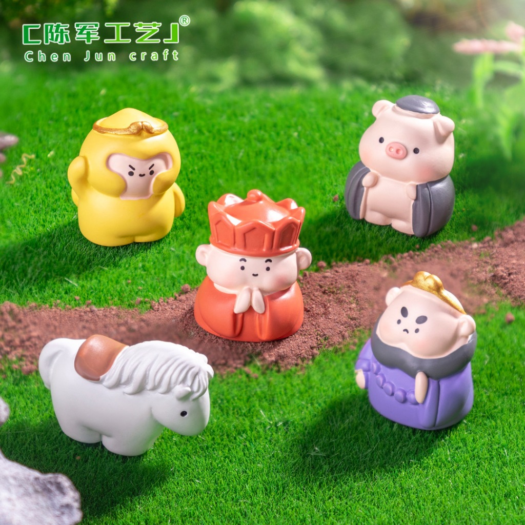 Miniatur Buddha Journey to the West Set Kera Sakti