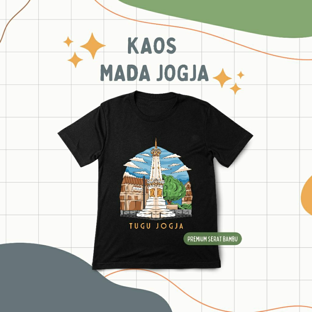 Kaos Pria, Kaos Wanita, Kaos premium, Kaos premium serat bambu,Kaos khas Jogja, Kaos oleh oleh premi