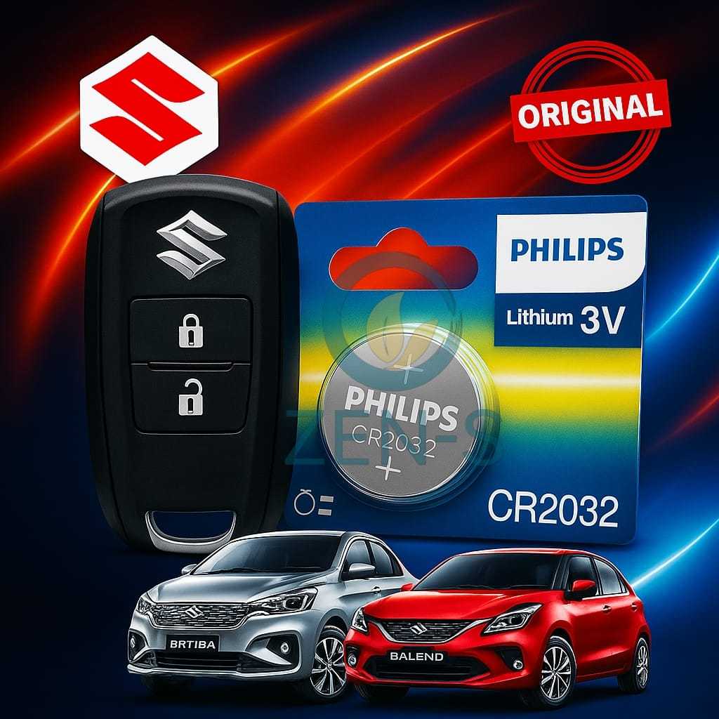 BATU BATERAI REMOT SUZUKI ERTIGA NEW BALENO XL7 IGNIS SX4 BATTERY REMOTE KUNCI SMART KEYLESS