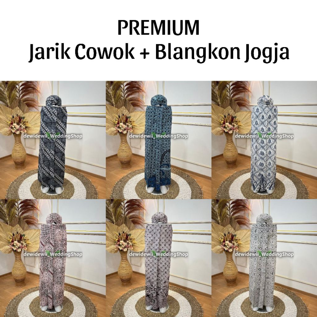 [JBJ] Jarik Instan Cowok dan Blangkon Jogja Bahan Premium