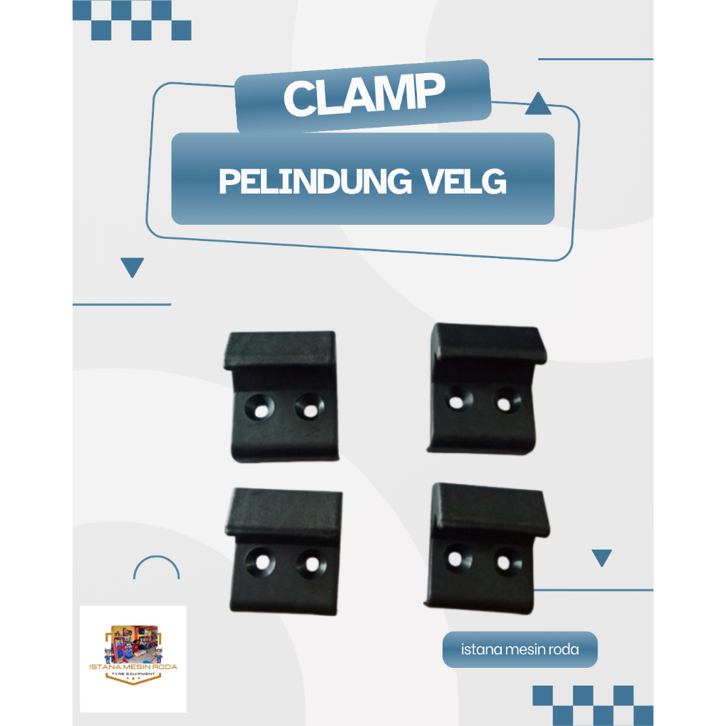 Pelindung Bibir Velg Mesin Bukaan Ban Cover Clamp Tyre Changer Motor-clamp pelindung bibir velg