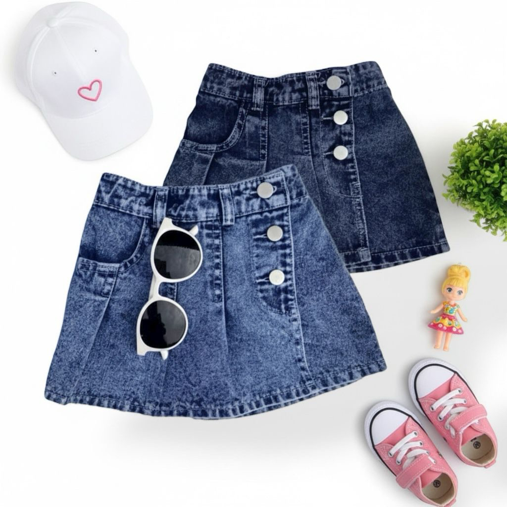 ROK CELANA ROCELA CELANA PENDEK JEANS ANAK PEREMPUAN