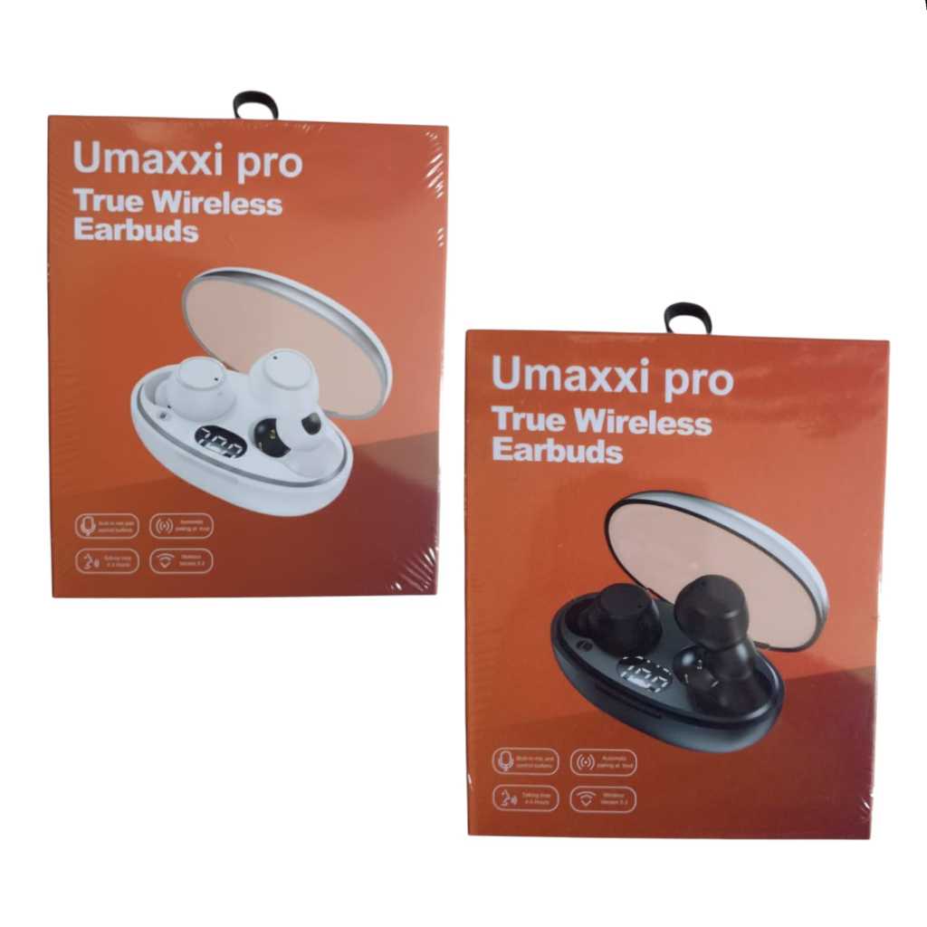 HEADSET TWS UMAXXI PRO J8 BLUETOOTH TRUE WIRELESS EARBUDS