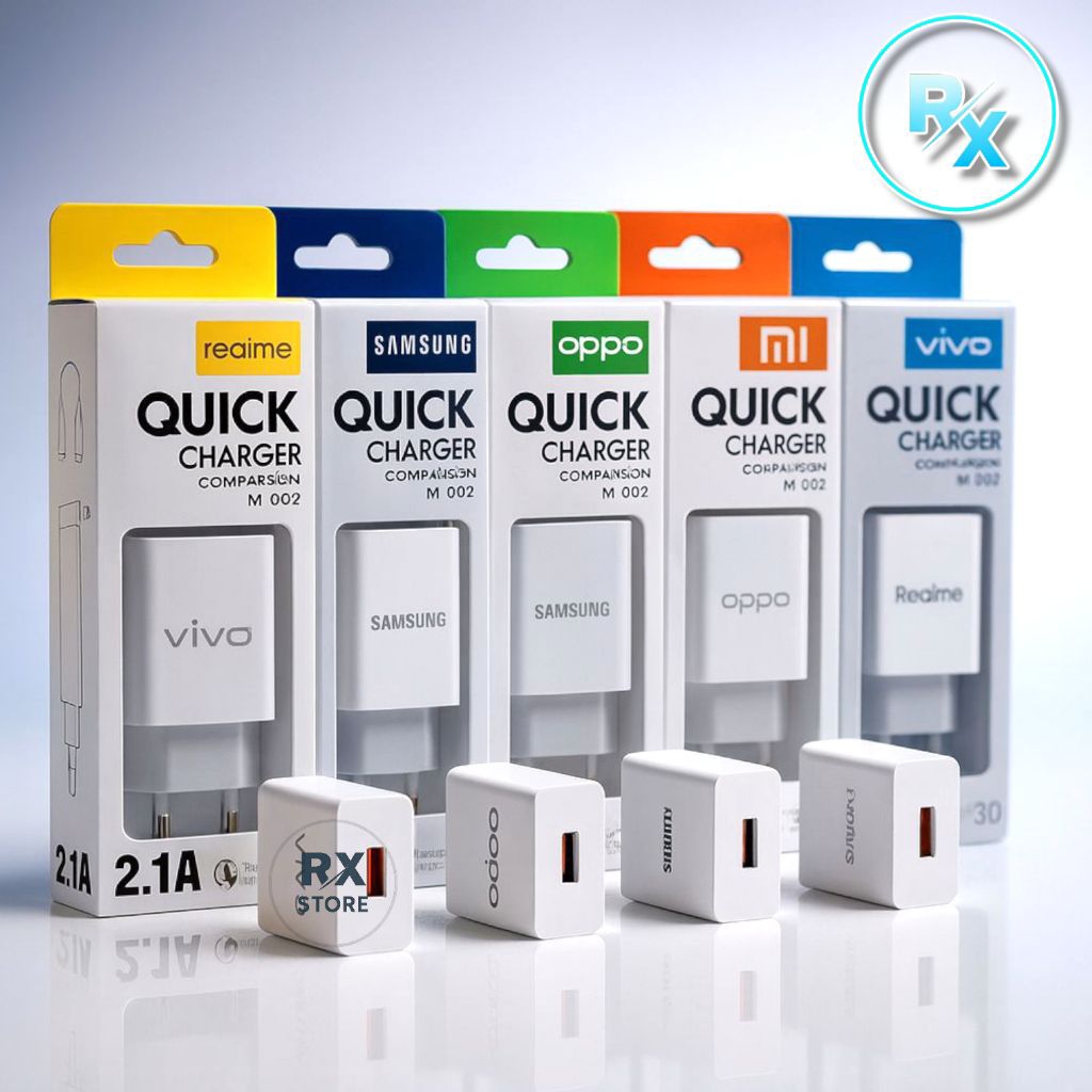 Charger Samsung Quick Charger M-002 Casan HP Kepala Charger Adapter Non Fast Charging