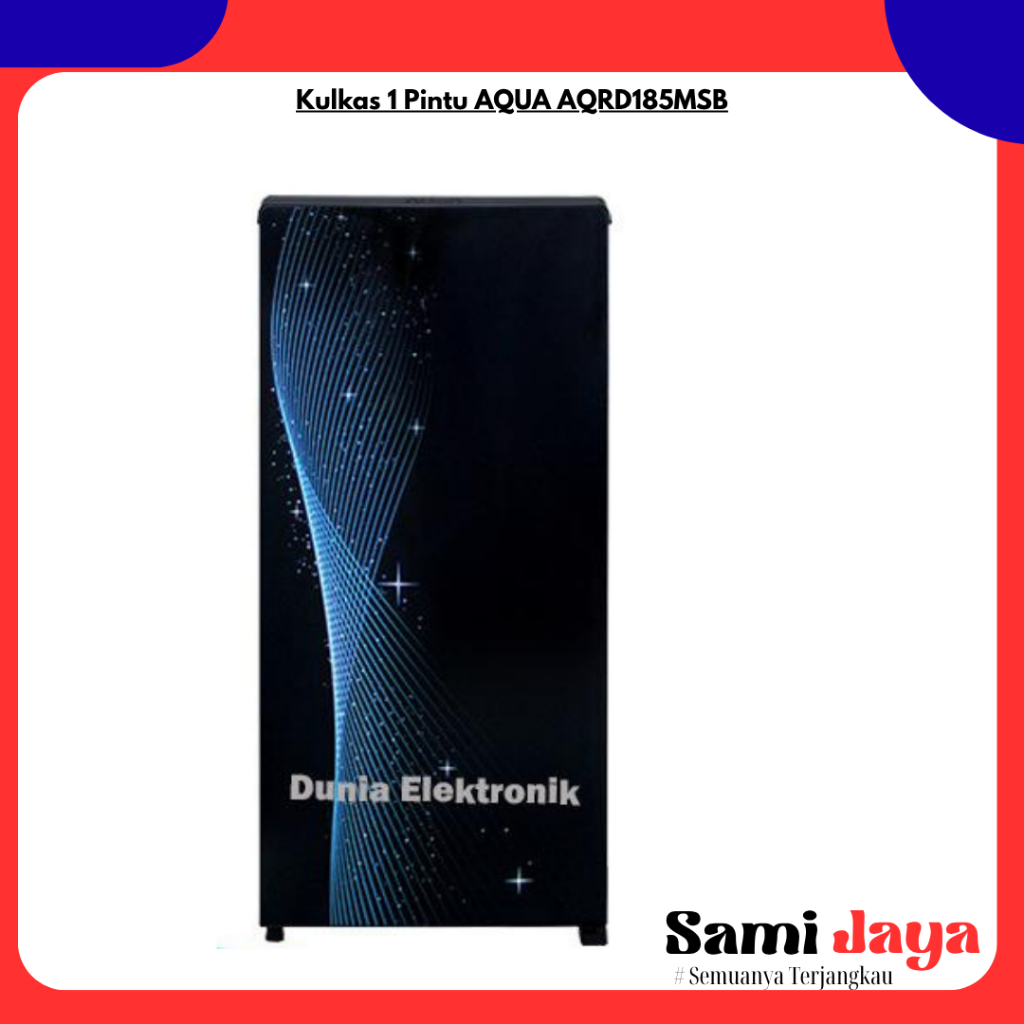 Kulkas 1 Pintu AQUA AQRD185MSB