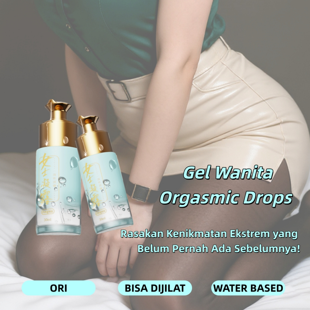 [PRIVASI AMAN] Pelumas Wanita Miss V 30ml Orgasmic Gel For Women Lotus Gel Wanita Orgasmic Drops Wat