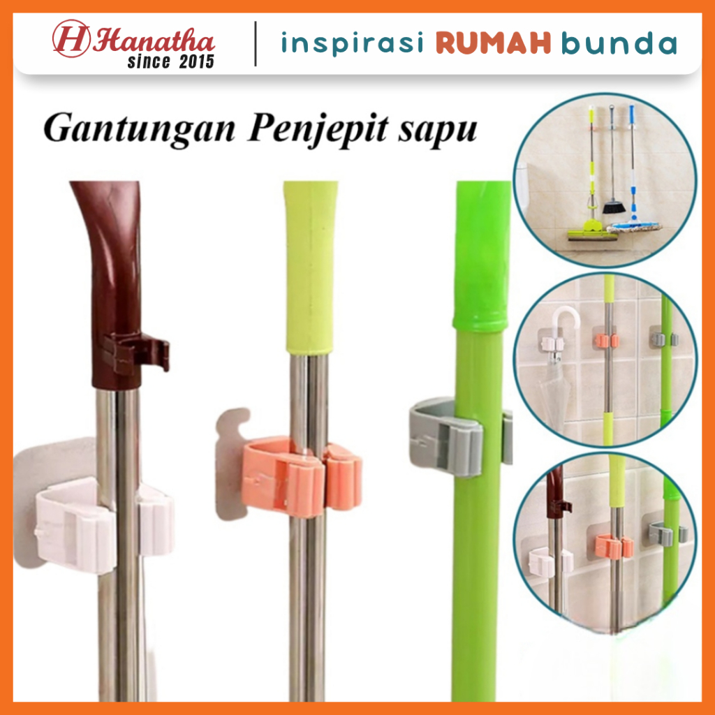 Gantungan Penjepit sapu Kain Pel / Cantolan Sapu Kain Pel