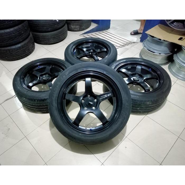 VELG SECOND ADVAN R18X8 H5X114 ET40 BAN FALKEN 235 50 R18