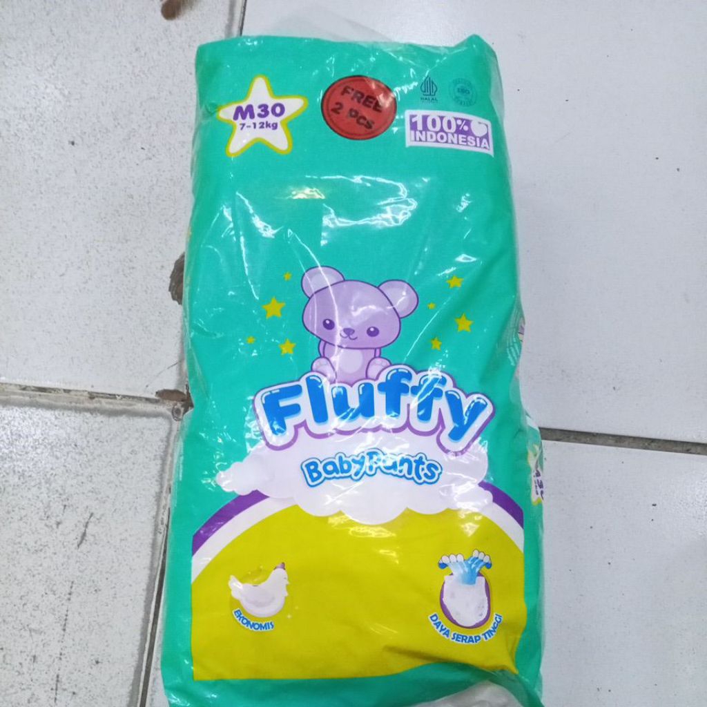 popok Fluffy baby pants M30+2