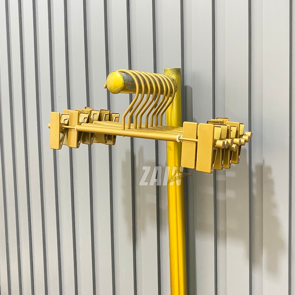 HANGER BESI JEPIT GOLD