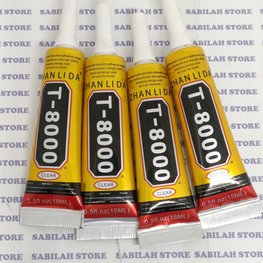 LEM ZHANLIDA LEM LCD TOUCHSCREEN T-8000 PUTIH BENING 15ML