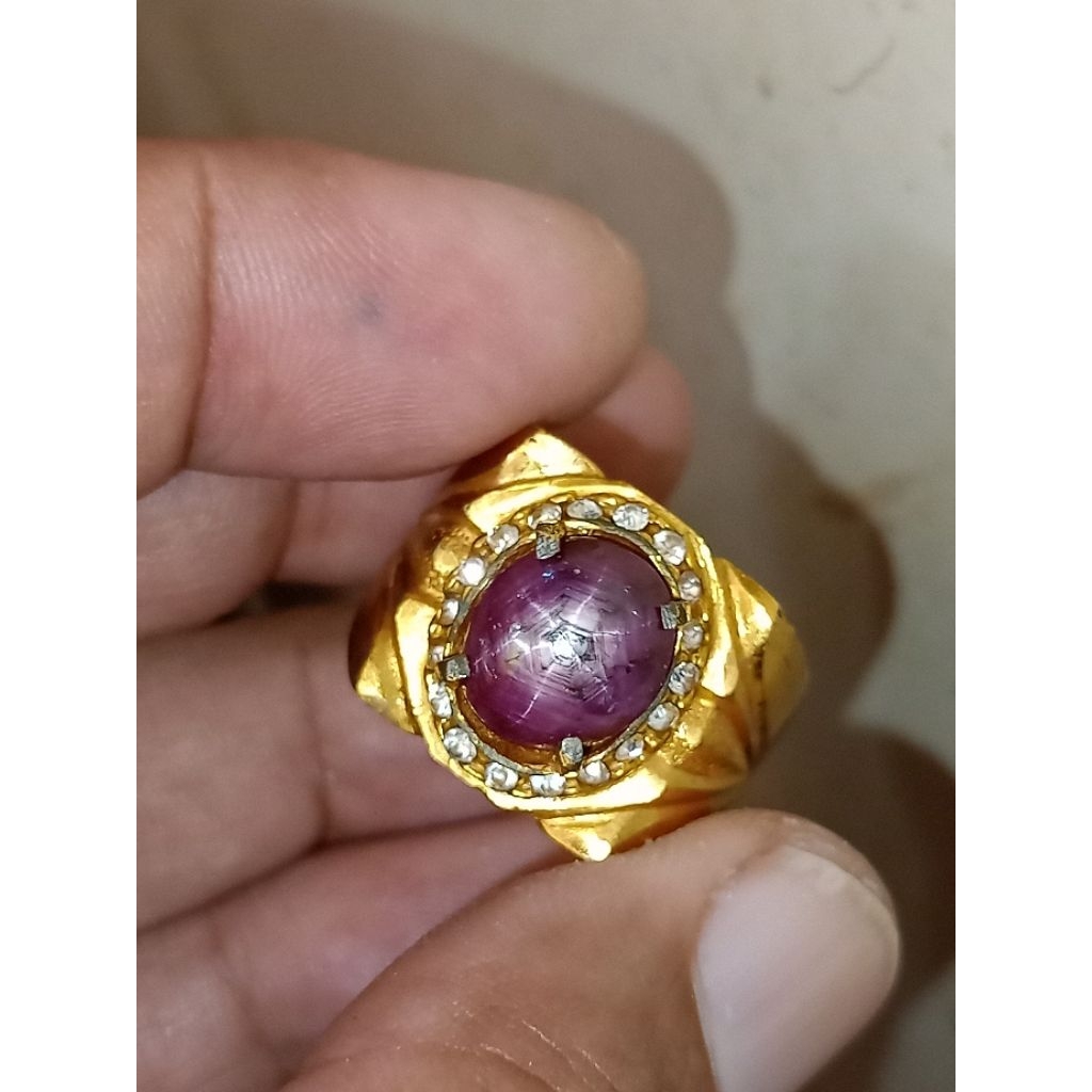 Natural Ruby Star patkwa