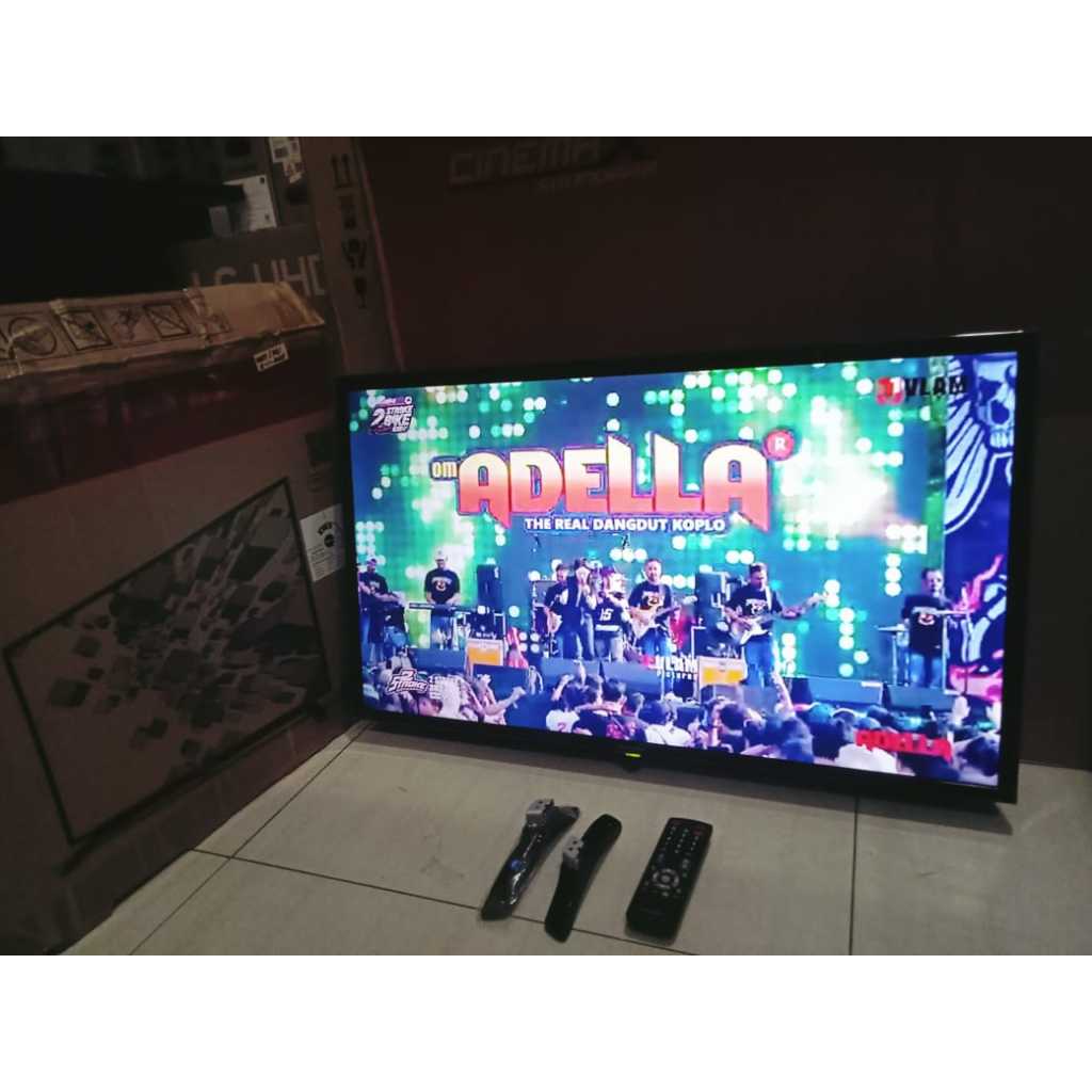 TV LED Sharp 32 Inch HD Digital TV HDMI USB Kondisi bekas masih segel 5873F