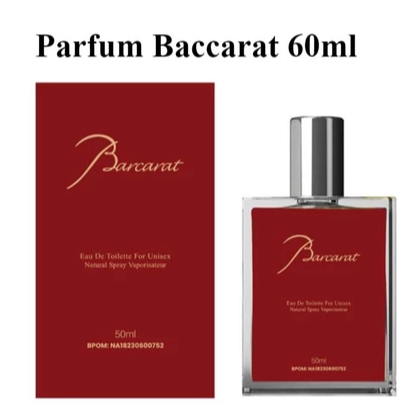 Parfum Baccarat 60ml / Parfum Baccarat 60ml Unisex / Parfum Pria Wanita Wangi Tahan Lama