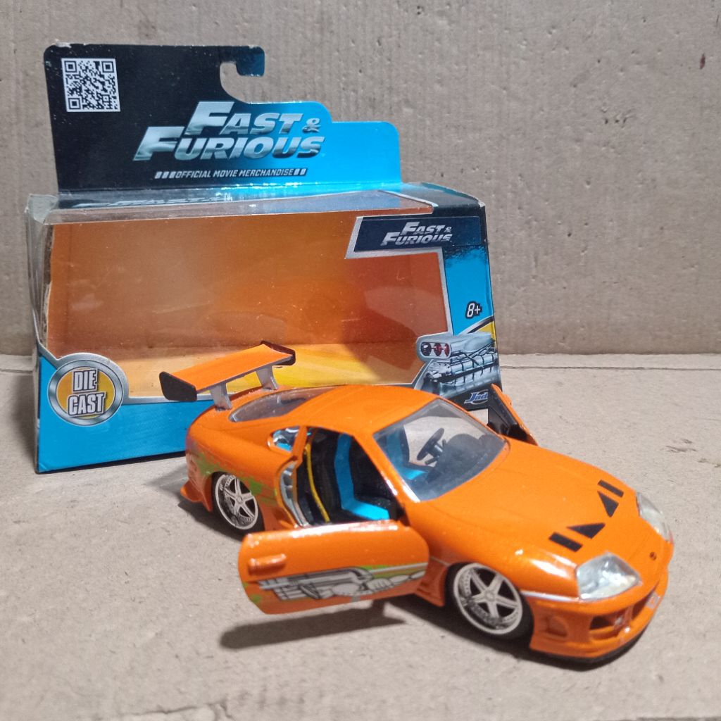loose bekas kolpri custom jada 1:32 bryan toyota supra