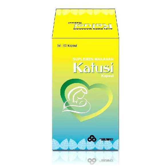 KATUSI ASI BOOSTER PELANCAR ASI EKSTRAK DAUN KATUK ISI 60 KAPSUL - BOTOL