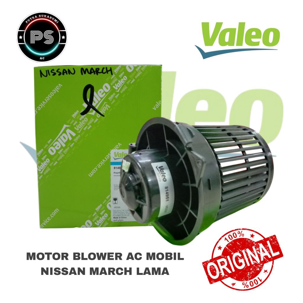 MOTOR BLOWER AC MOBIL NISSAN MARCH ORIGINAL VALEO
