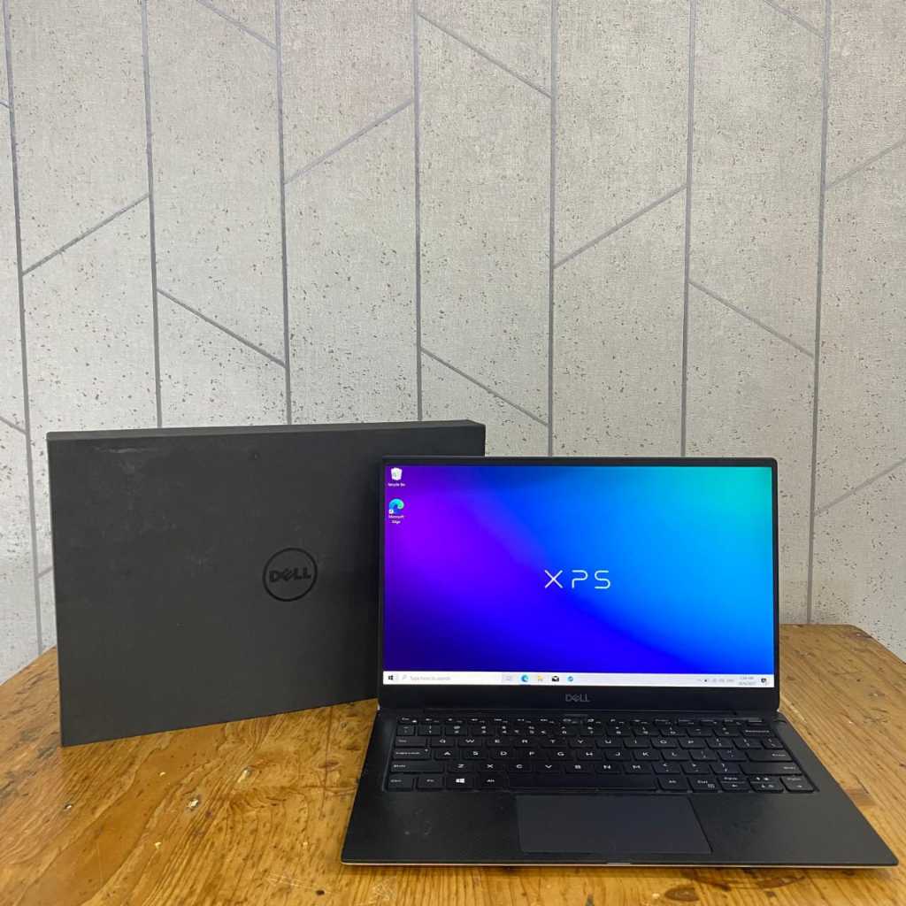 LAPTOP SECOND,Laptop DELL XPS 13 9370, I7-10701U, Gen 10Th, 8GB/512GB, #Backlight, Fullset, Silver B