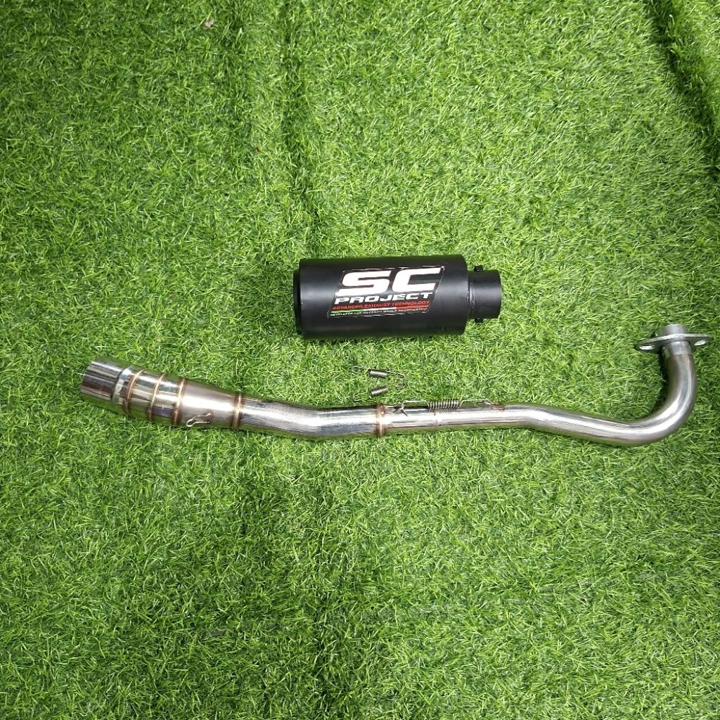 Knalpot Racing Sc Project Fullset Jupiter Z1