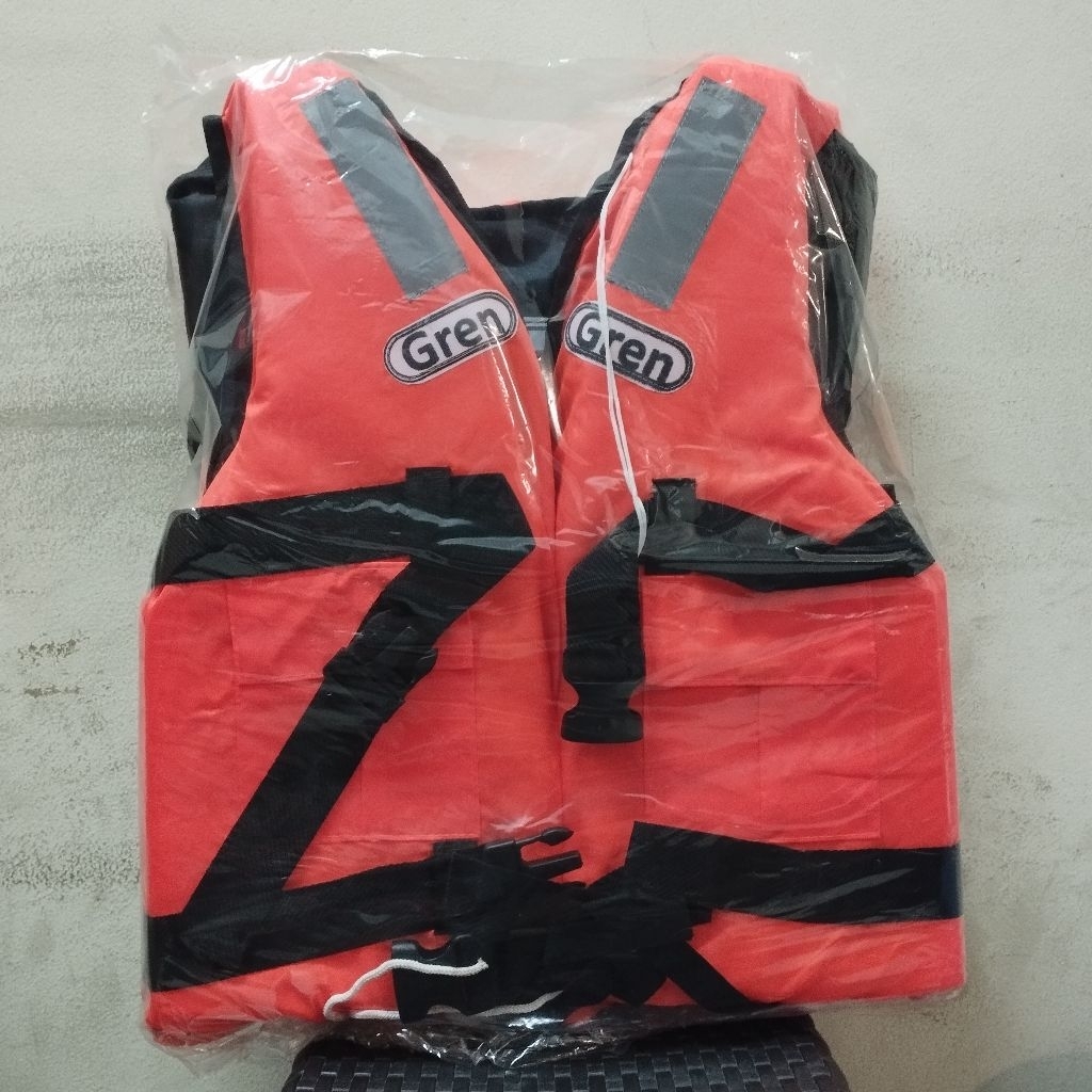Life Jacket Pelampung Gren/ Life Jacket Vest-Pelampung Safety
