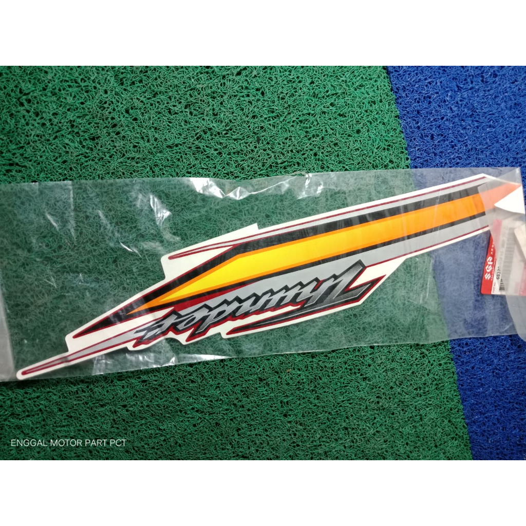 Striping body belakang Thunder125