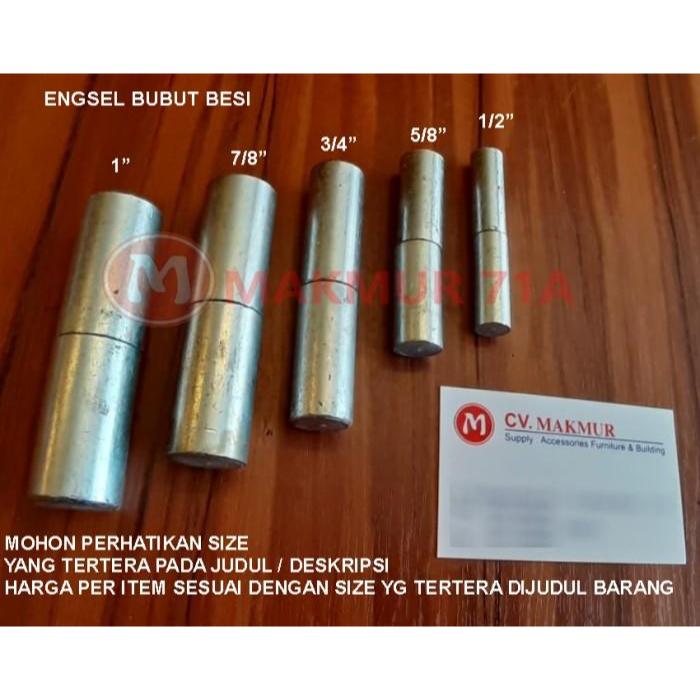 Engsel Bubut BESI 5/8 inch / 16MM Engsel BUBUT BESI
