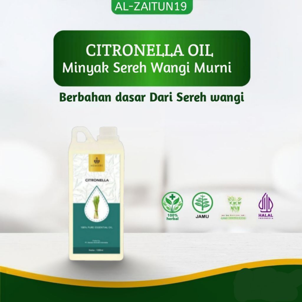 Minyak Atsiri Wangi / minyak sereh wangi netto 1 liter