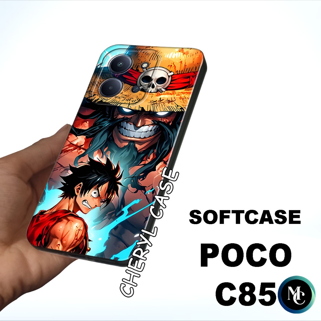case karet untuk Hp POCO C85/CC6/softcase POCO C85/casing POCO C85/case handphone