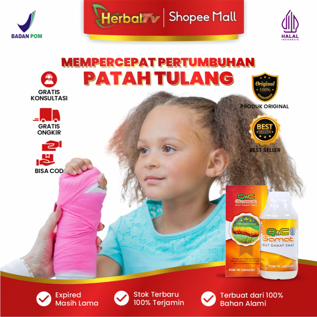 Obat Patah Tulang Retak di kaki & tangan Membantu Mempercepat Penyembuhan Patah Tulang Meregenerasi 