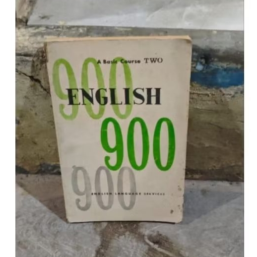 BUKU ENGLISH 900