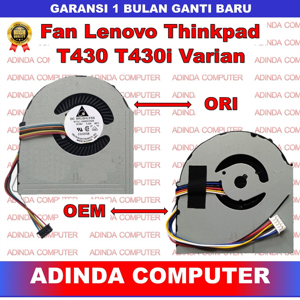 Fan Lenovo Thinkpad T430 T430i OEM ORI